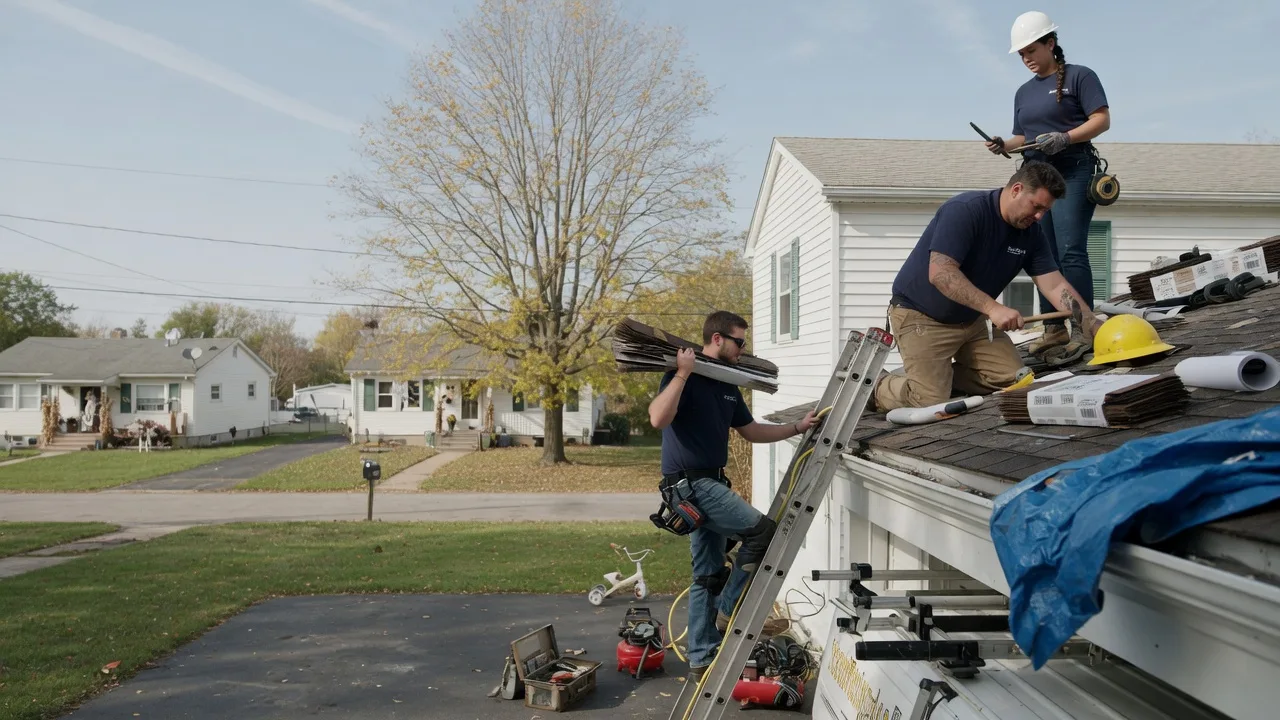 Local Roofing Contractors in Mount Pulaski, IL near me